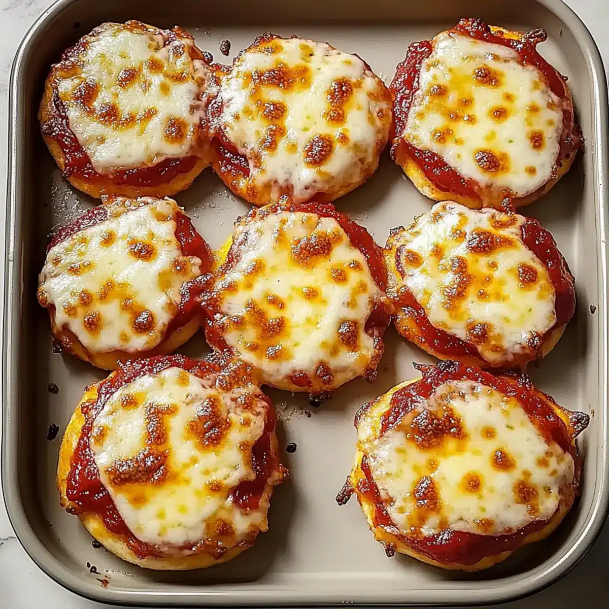 Cottage Cheese Pizzas