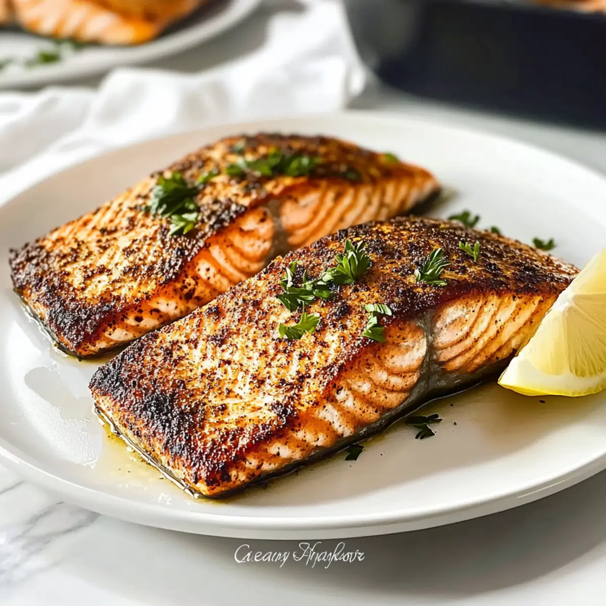Air Fryer Salmon