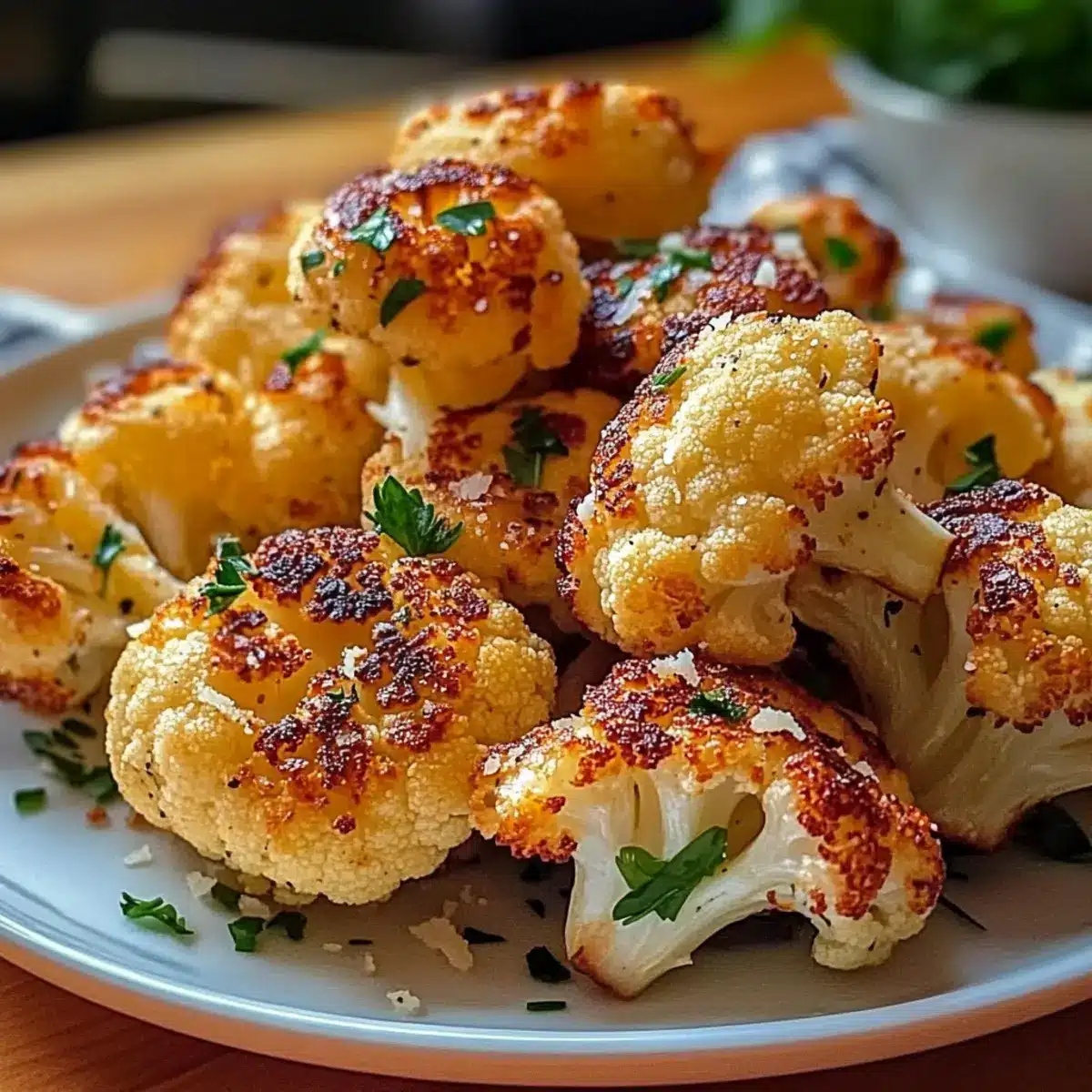 Baked cauliflower