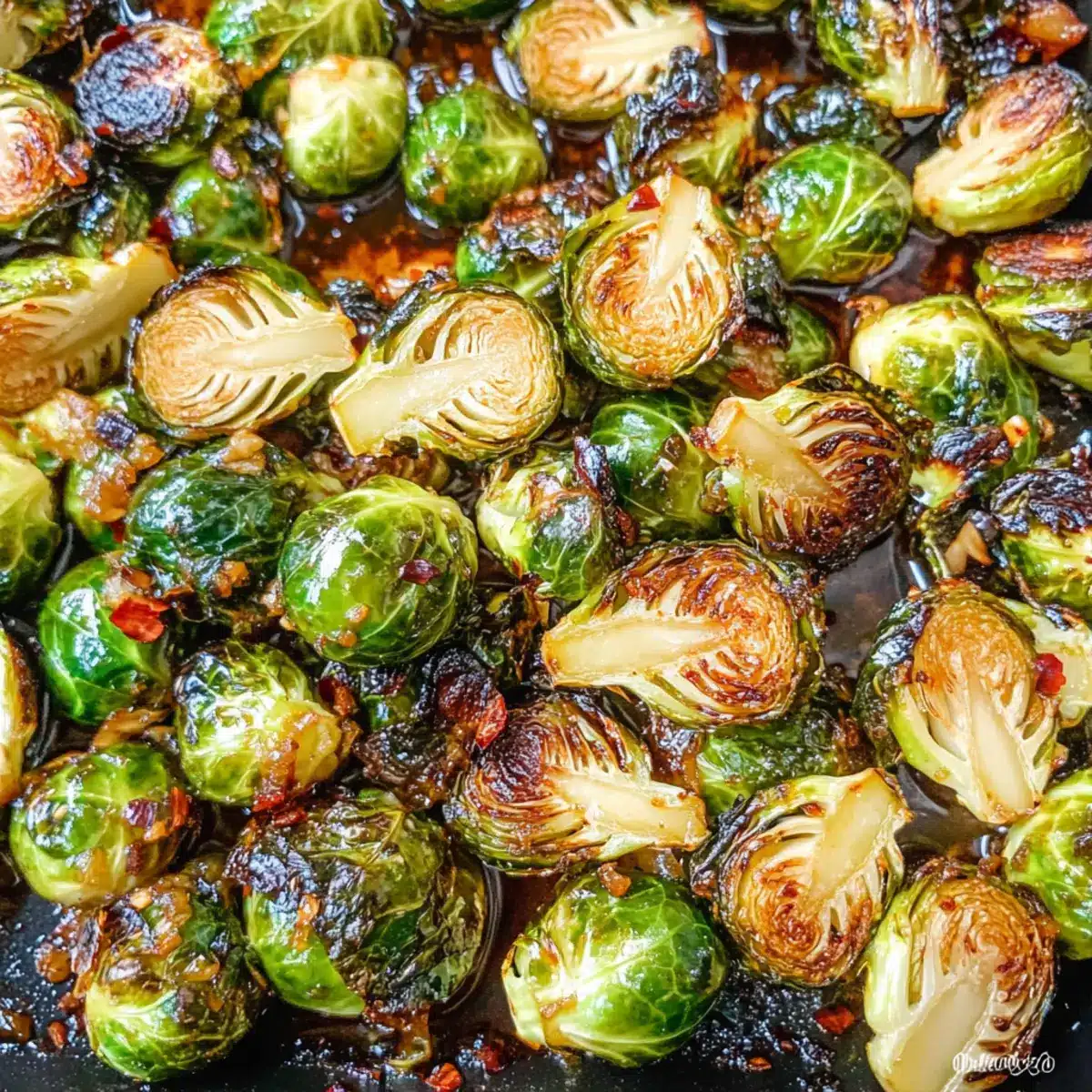 Crispy Asian Brussel Sprouts