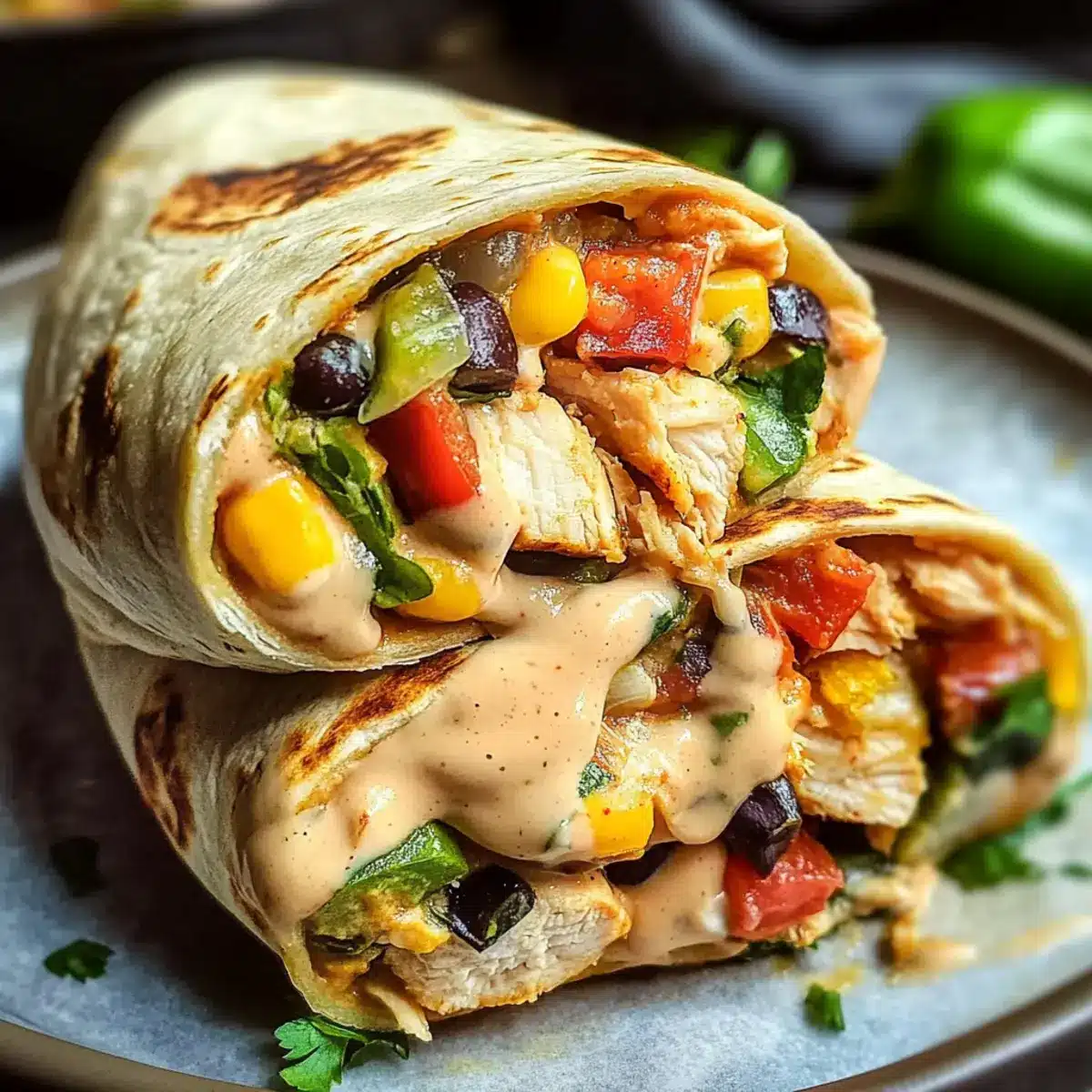 Southwest Chicken Wrap