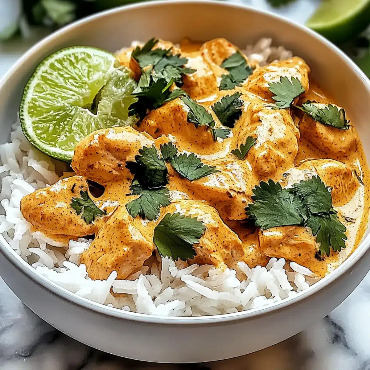 Coconut Chicken Rice Bowl