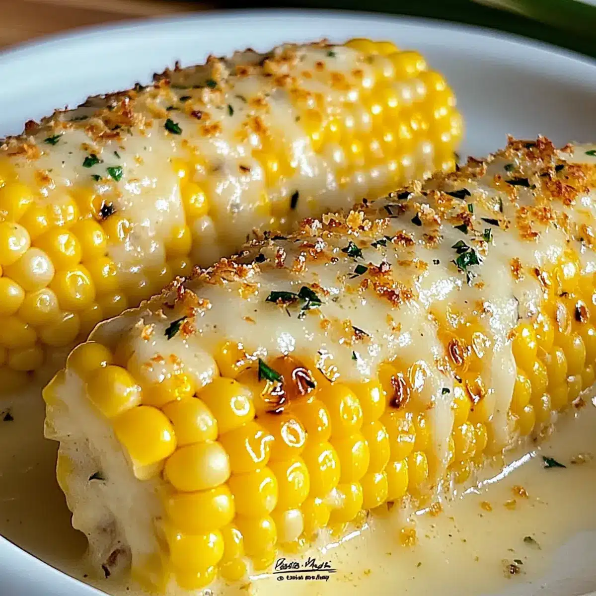 Garlic Parmesan Corn on the Cob