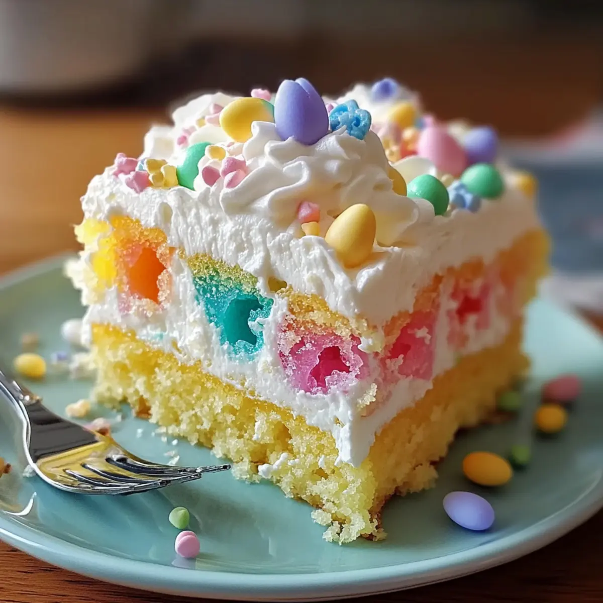Easter Poke Cake