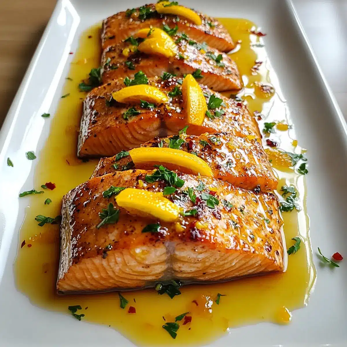 Orange Glazed Salmon