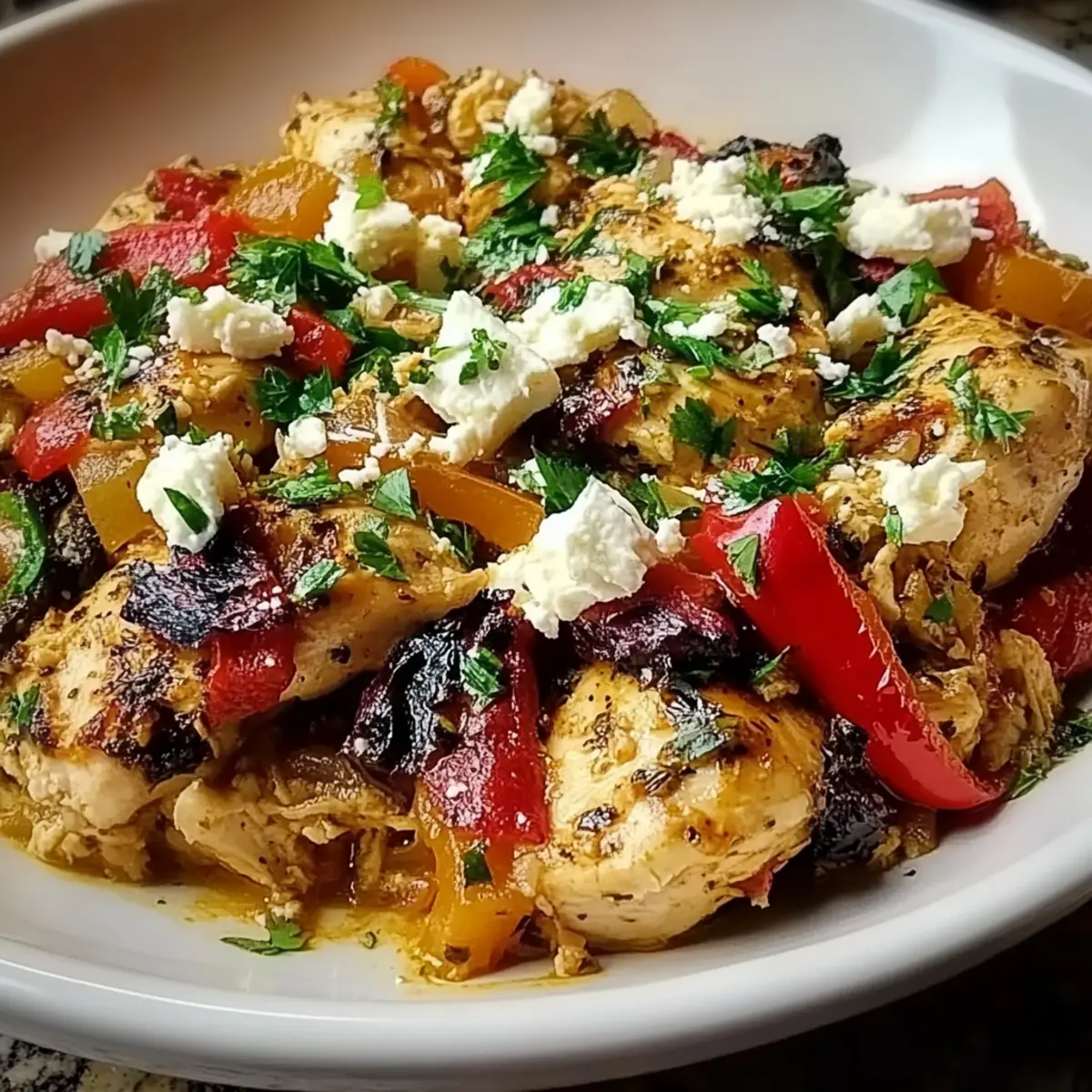 Greek Chicken Casserole