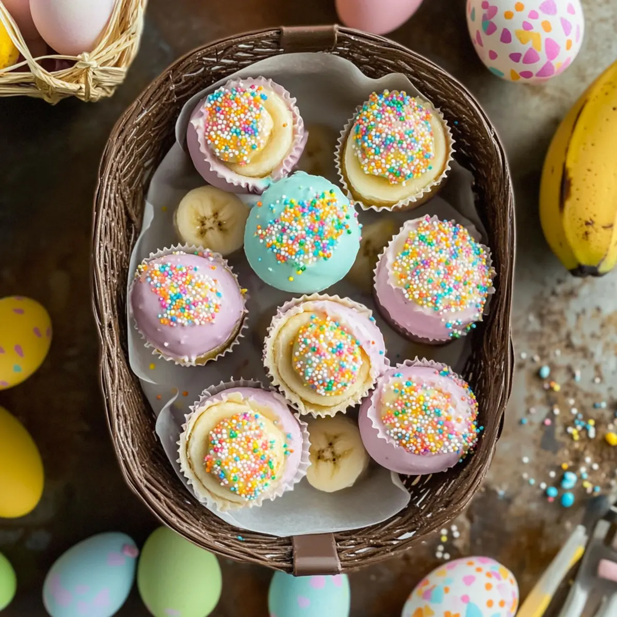 Banana Pudding Easter Truffles
