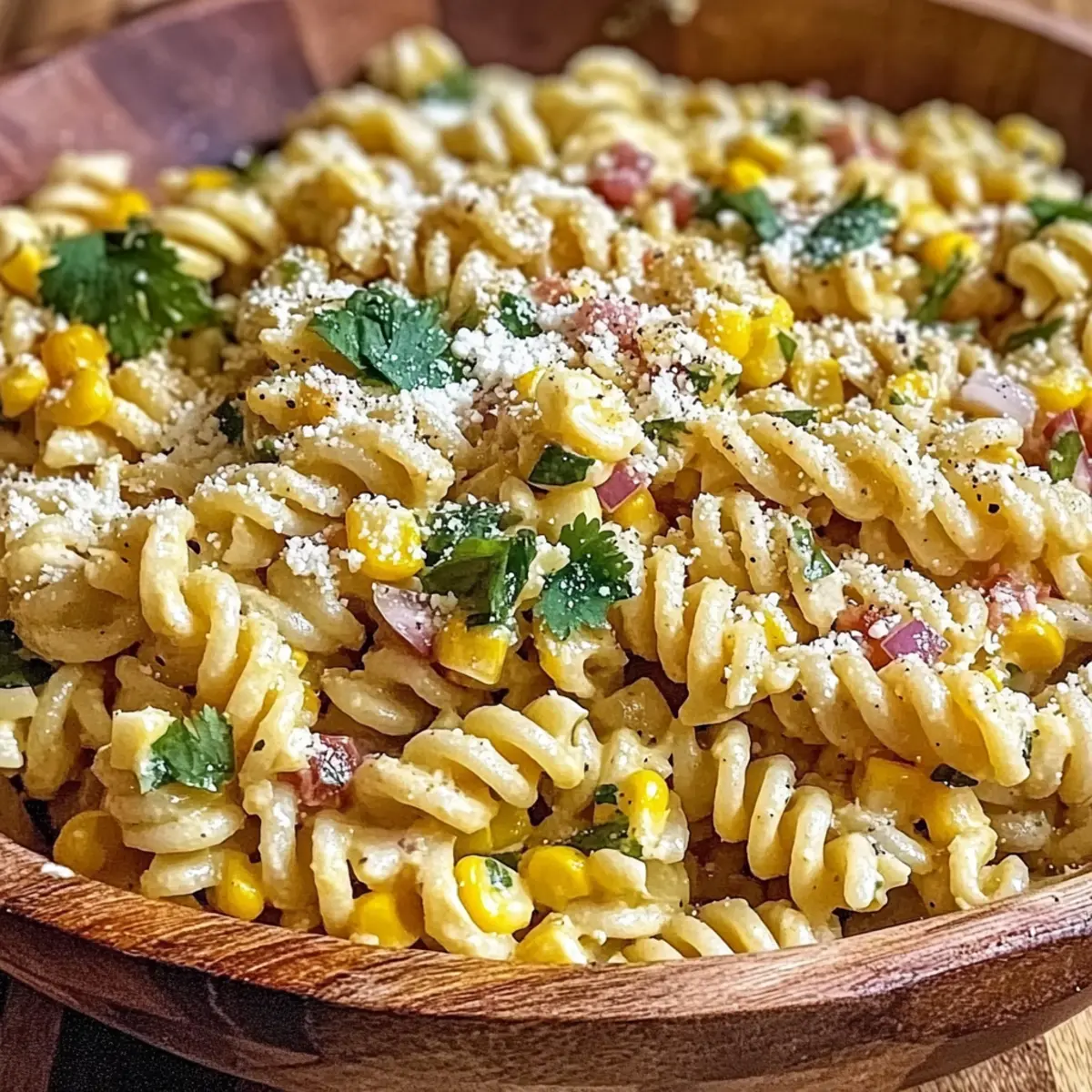 Mexican Street Corn Pasta Salad