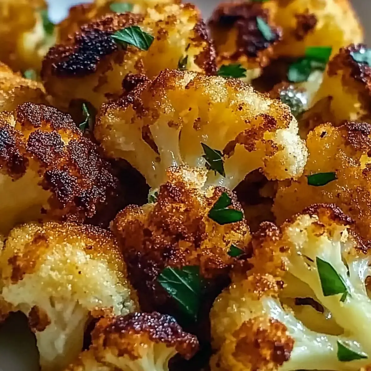 Crispy Roasted Cauliflower