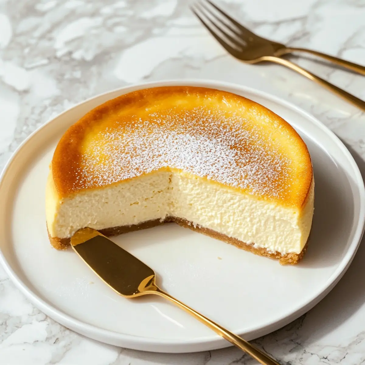 5-Ingredient Cottage Cheese Cheesecake