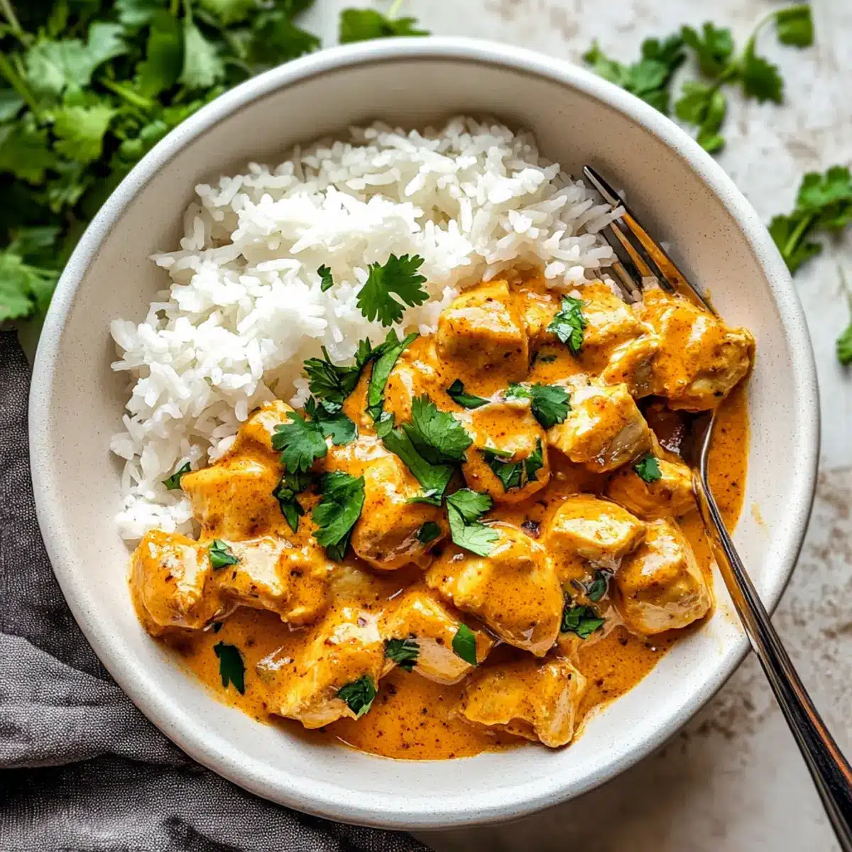 Coconut Chicken Rice Bowl