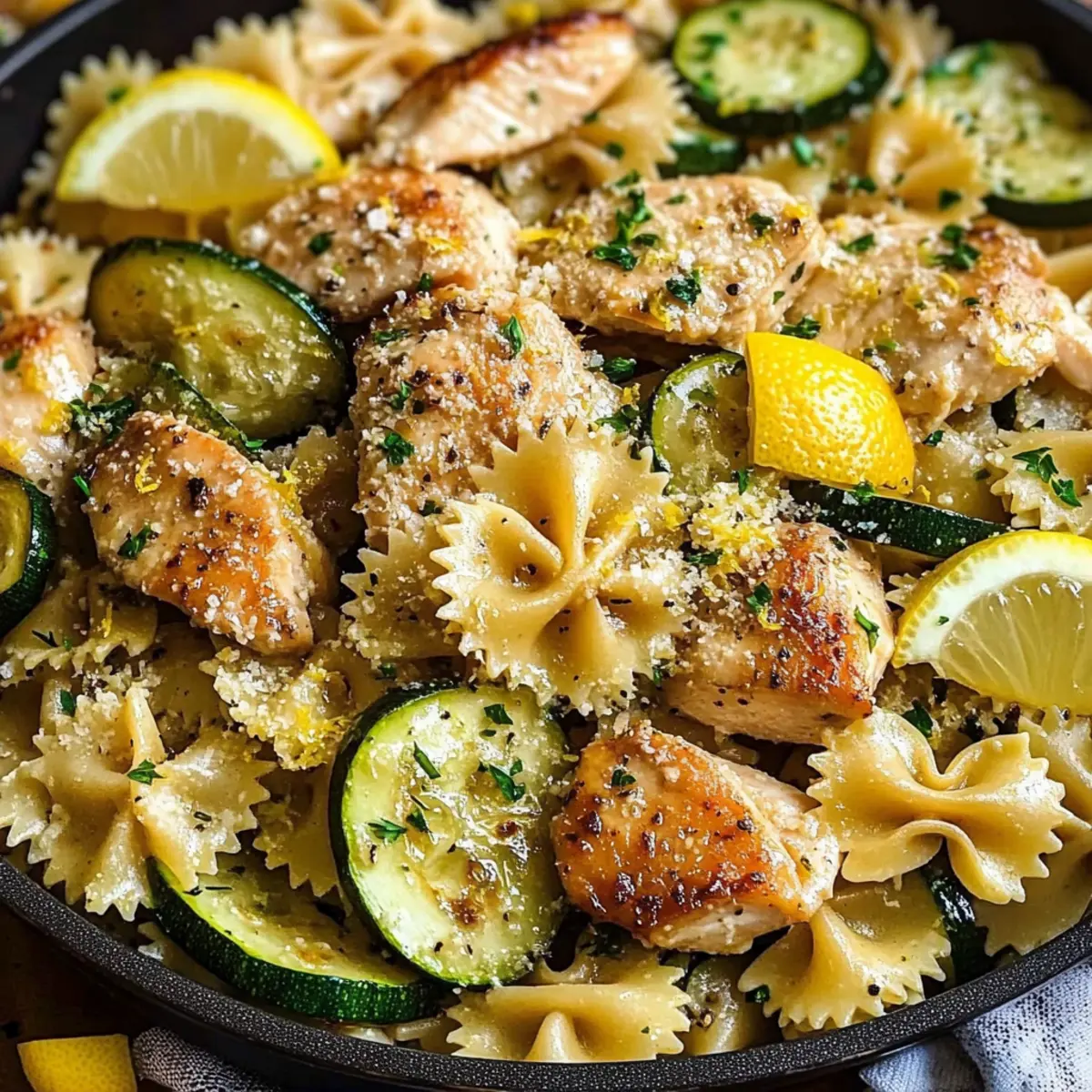 Lemon Chicken Pasta