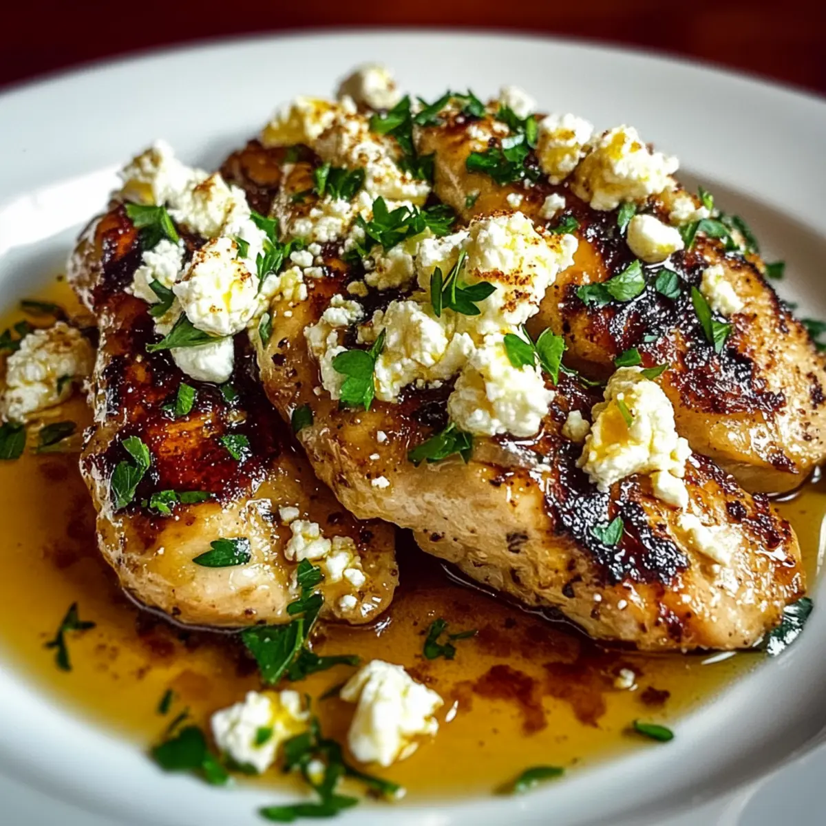 Hot Honey Feta Chicken