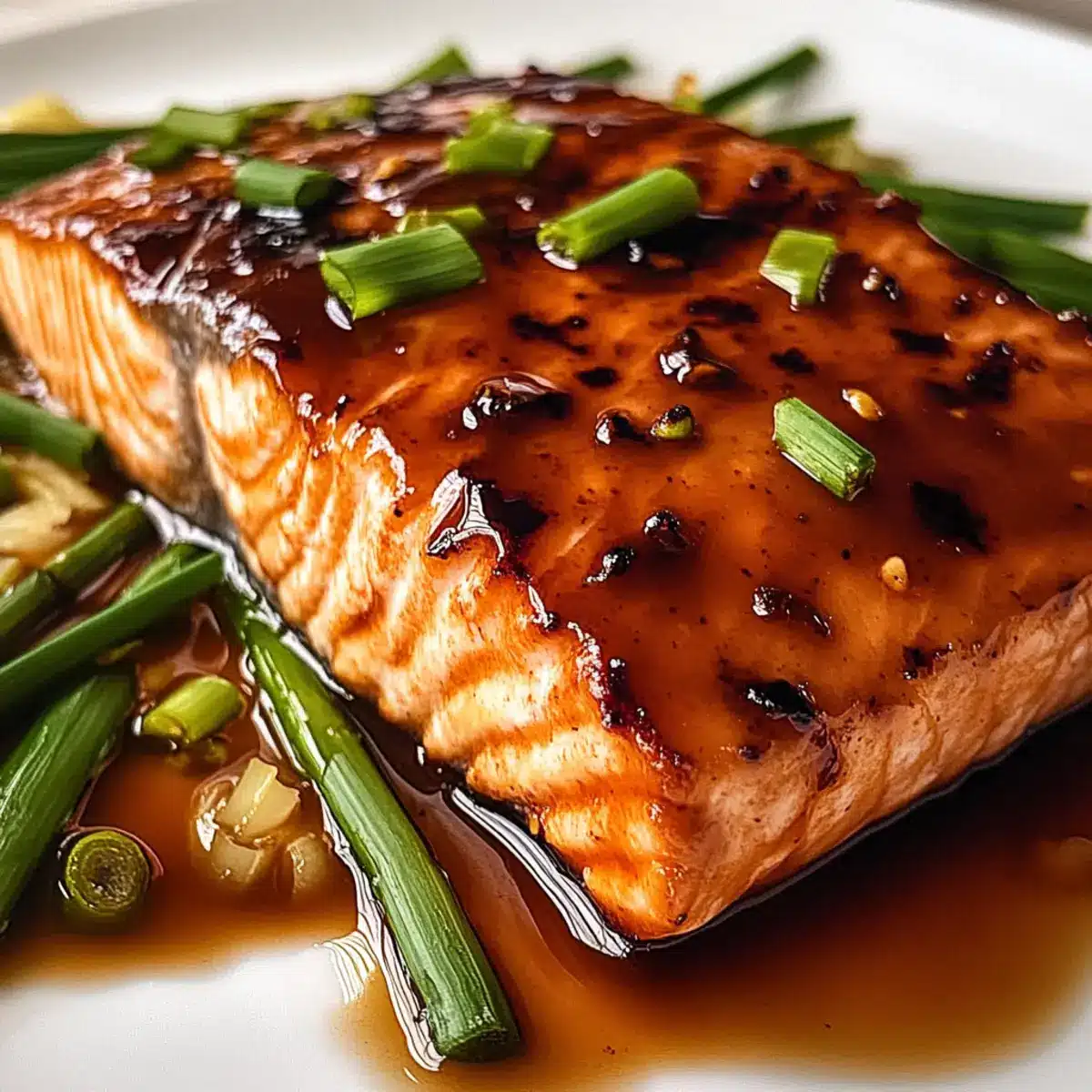 Maple Bourbon BBQ Salmon