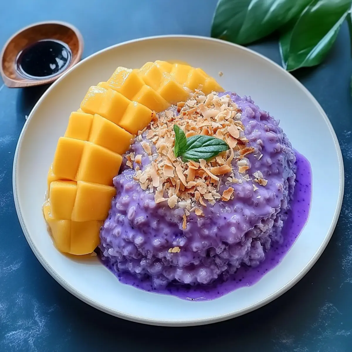 Mango Ube Sticky Rice