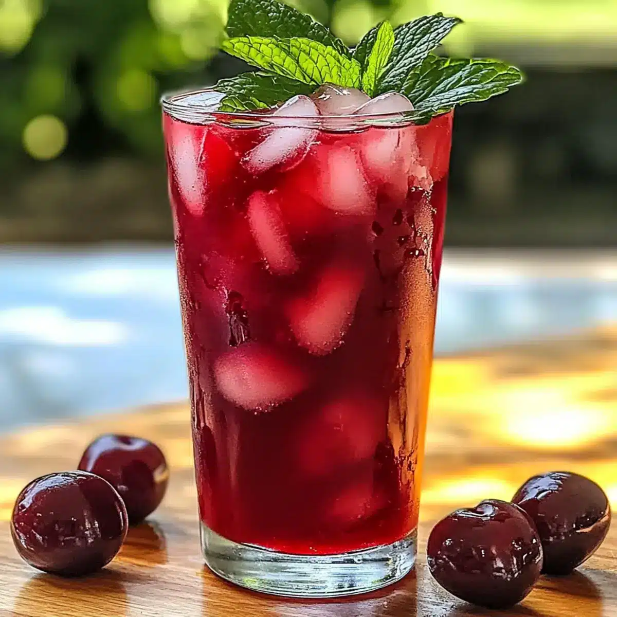 Cherry Agua Fresca