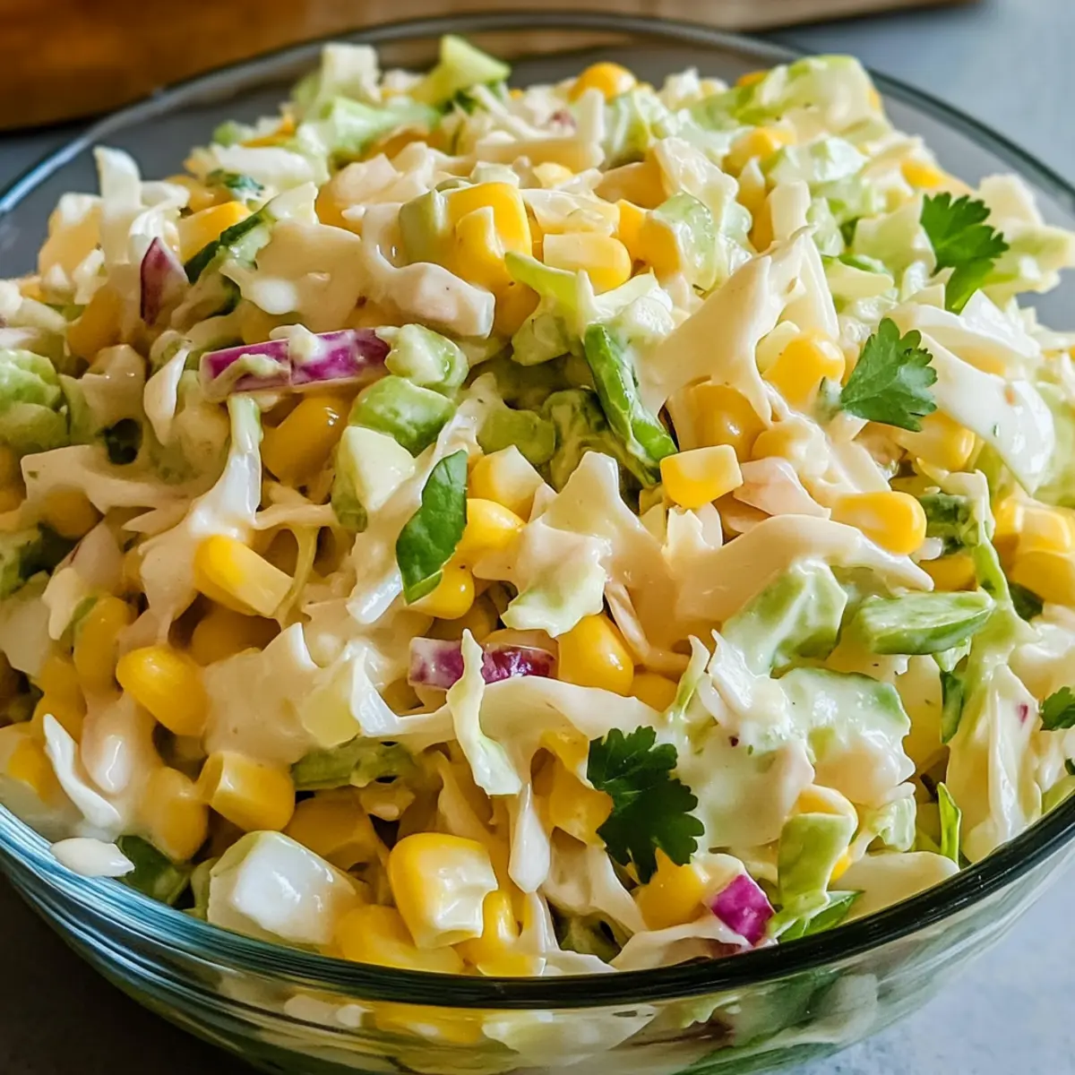 Jalapeno Corn Coleslaw
