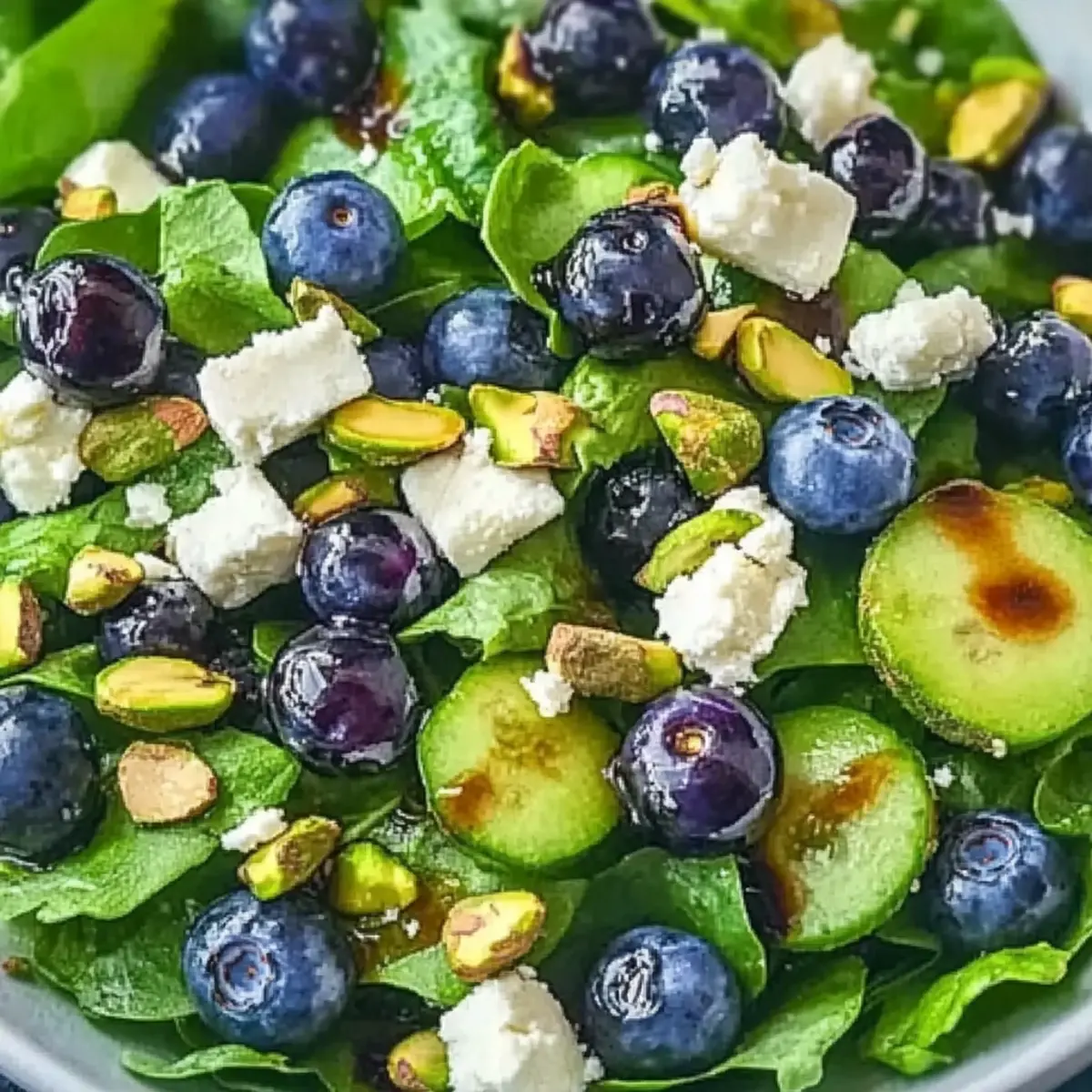 Blueberry Pistachio Spring Salad