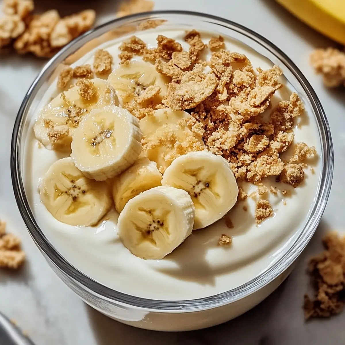 Banana Pudding with Greek Yogurt
