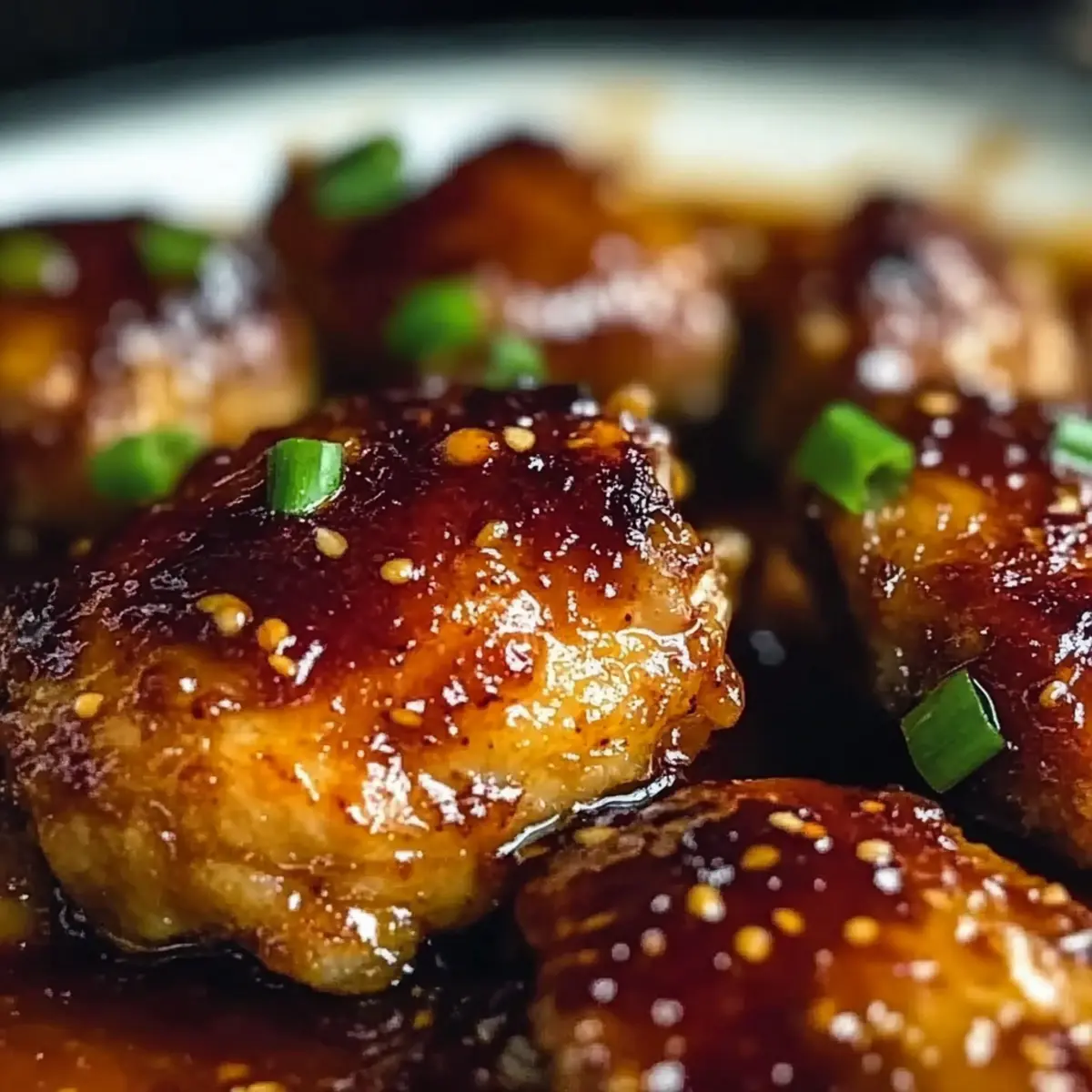Sticky Sweet Chili Chicken Thighs