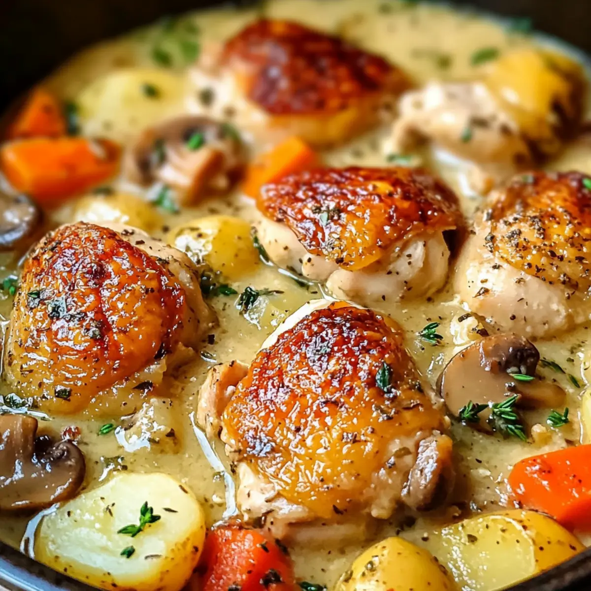 Savory French Chicken Casserole for Cozy Family Dinners