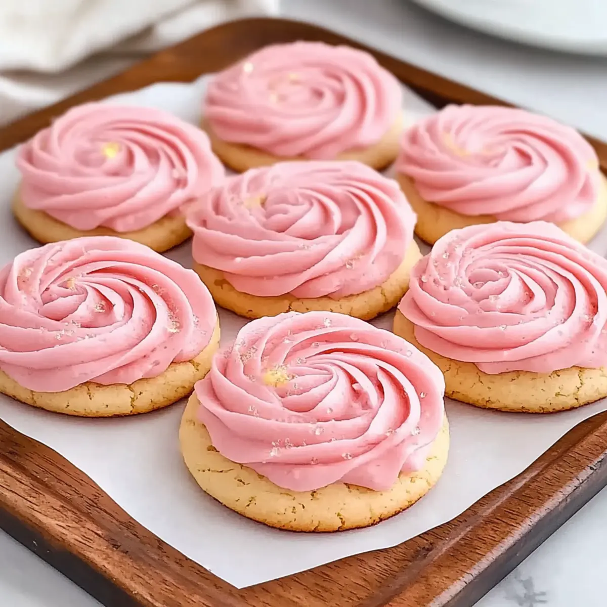 Pink Lemonade Cookies