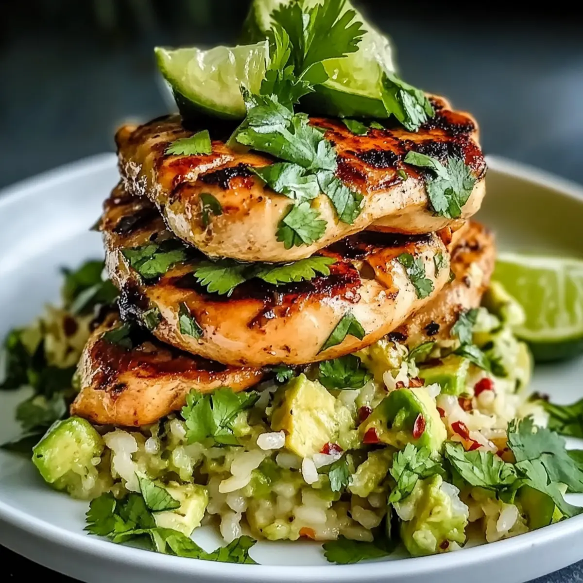 Honey Lime Chicken Avocado