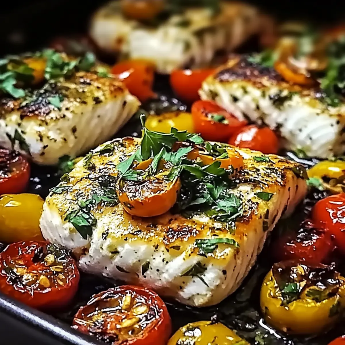 Mediterranean Baked Fish