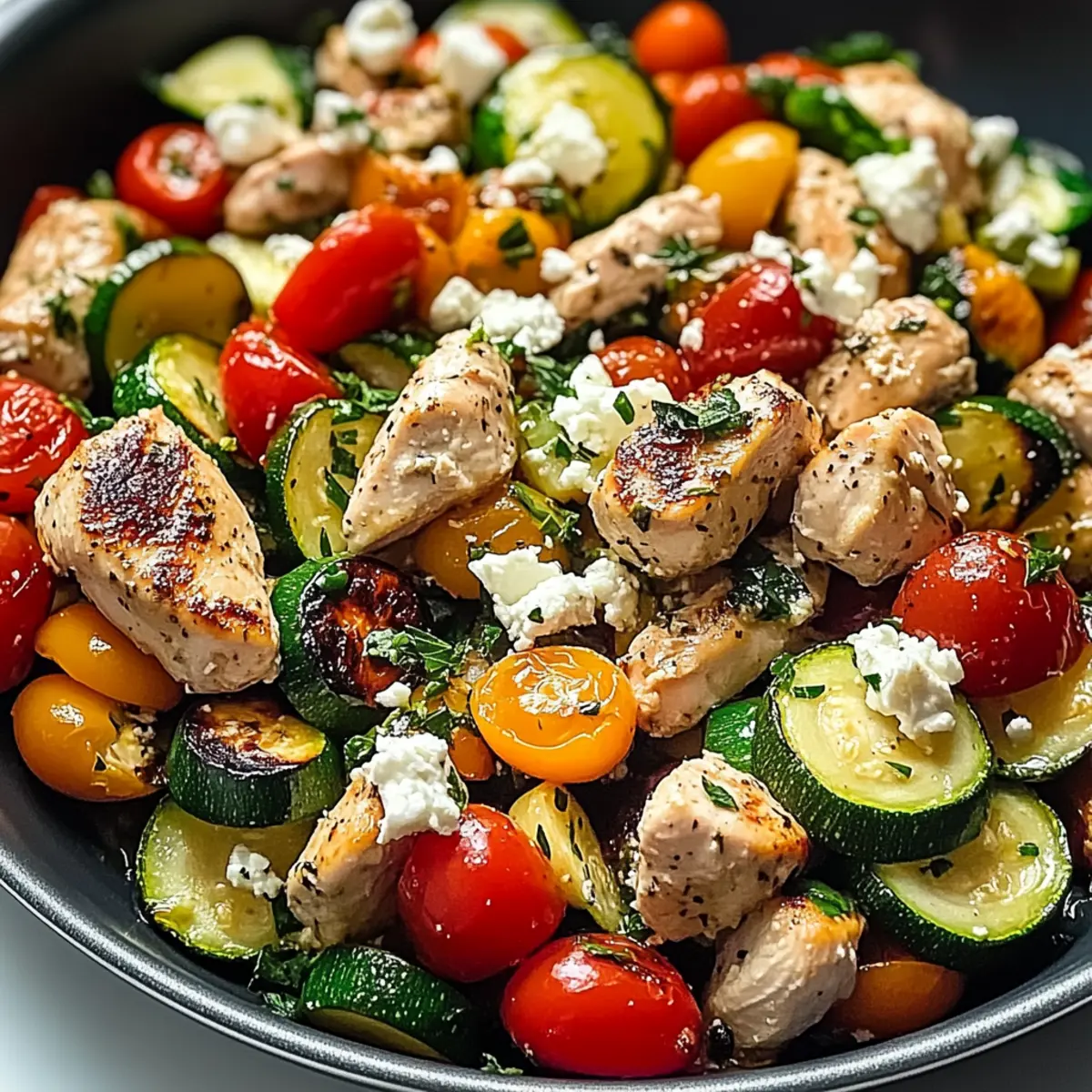 Mediterranean Chicken Stir Fry