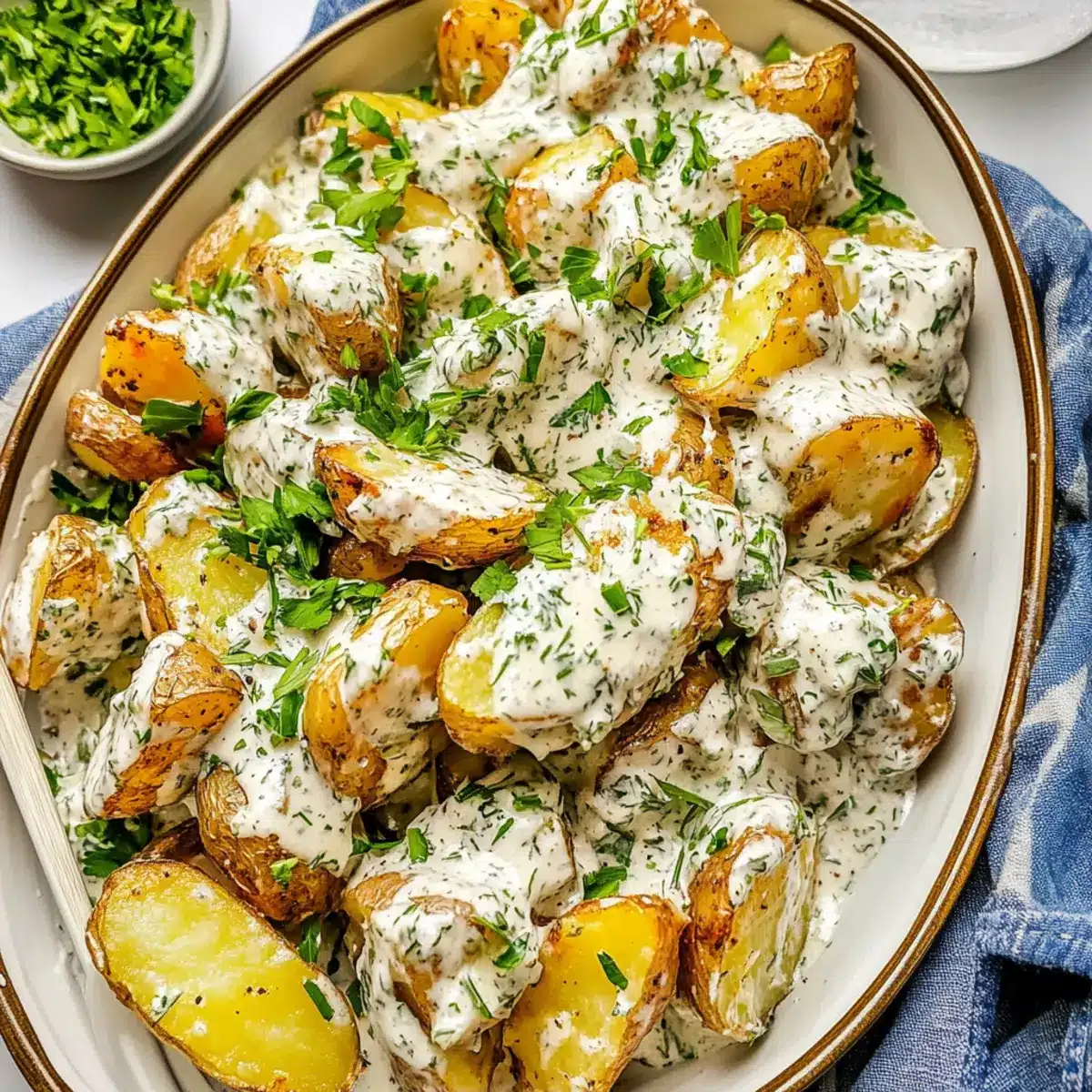 Crispy Potato Salad