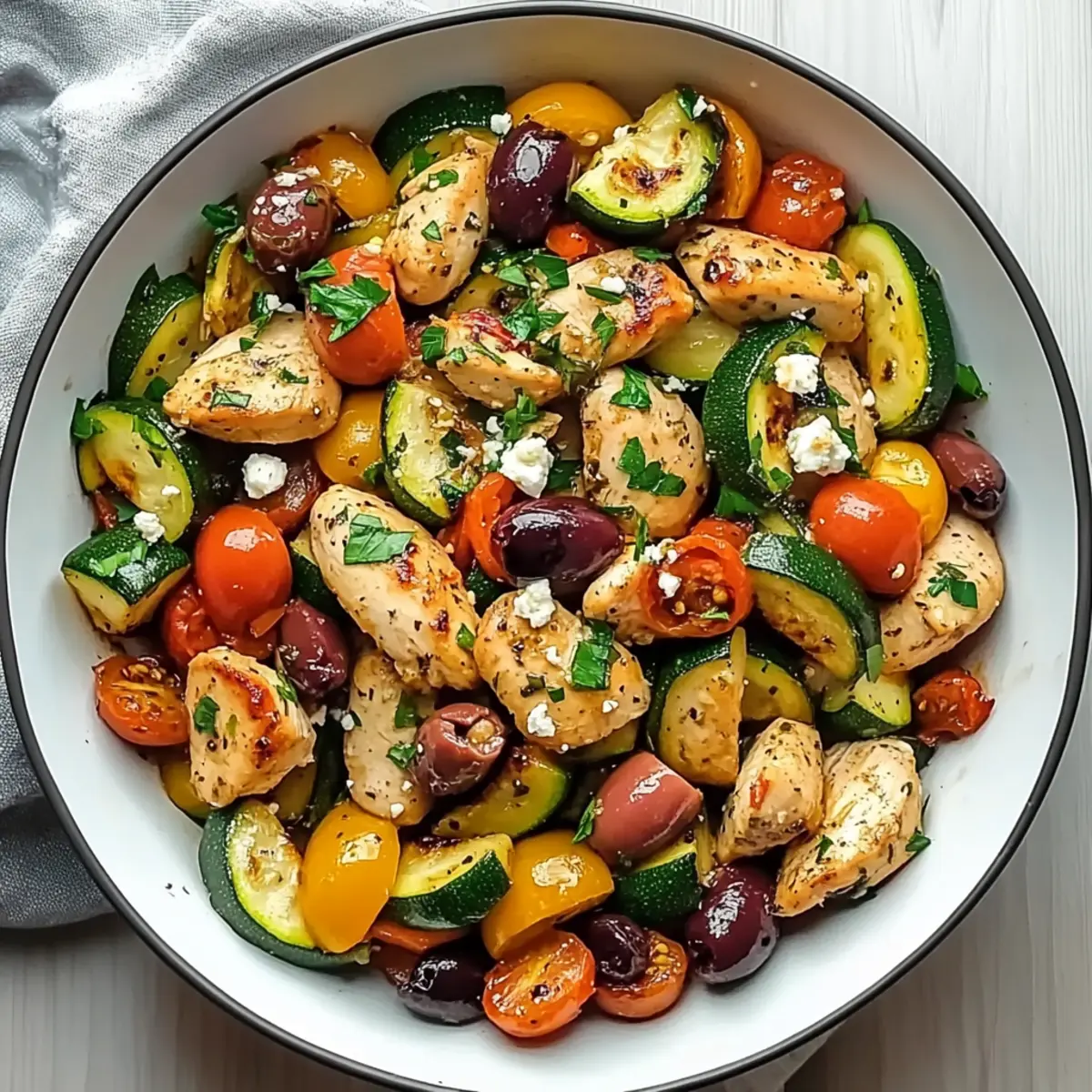 Mediterranean Chicken Stir Fry: A Flavorful 30-Minute Delight