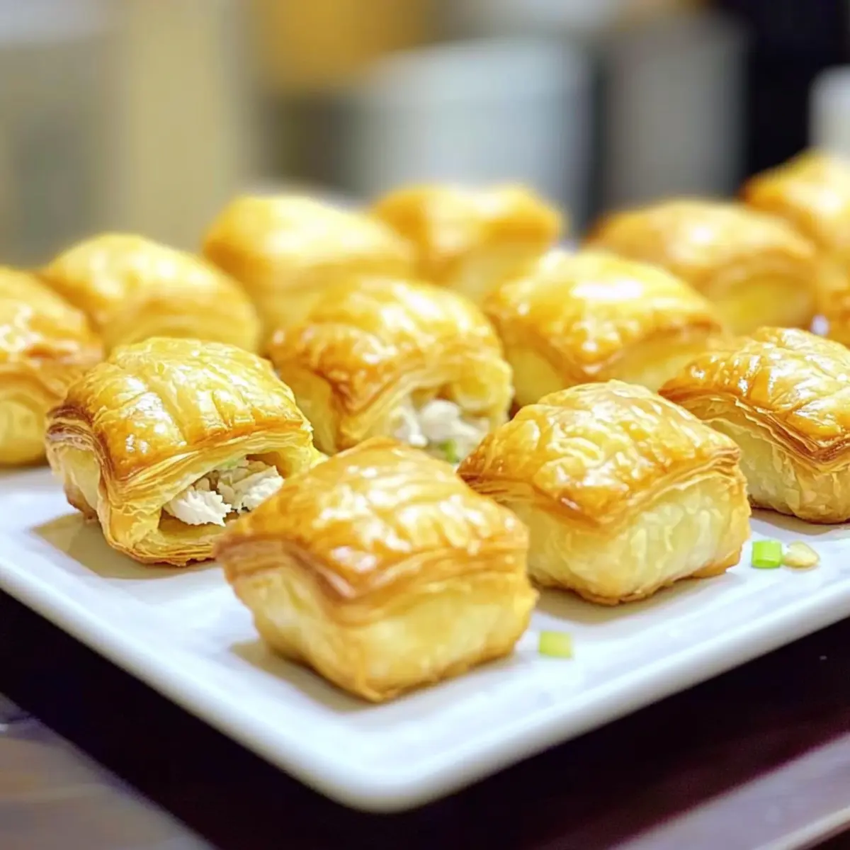 Chicken Salad Puffs