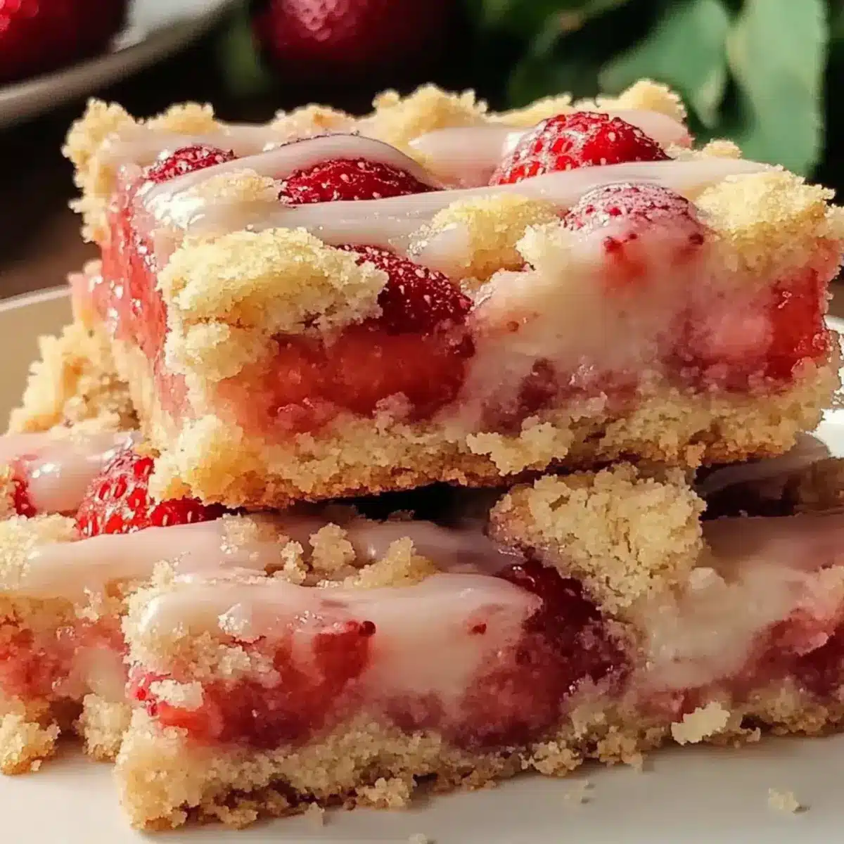 Strawberry Shortcake Bars