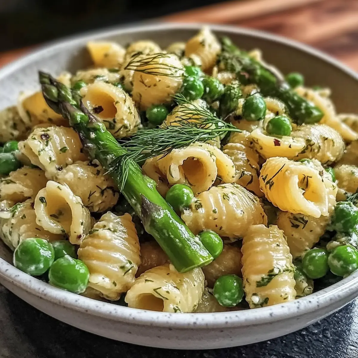 pring Pasta Salad Recipe with Asparagus and Lemon Dill Vinaigrette
