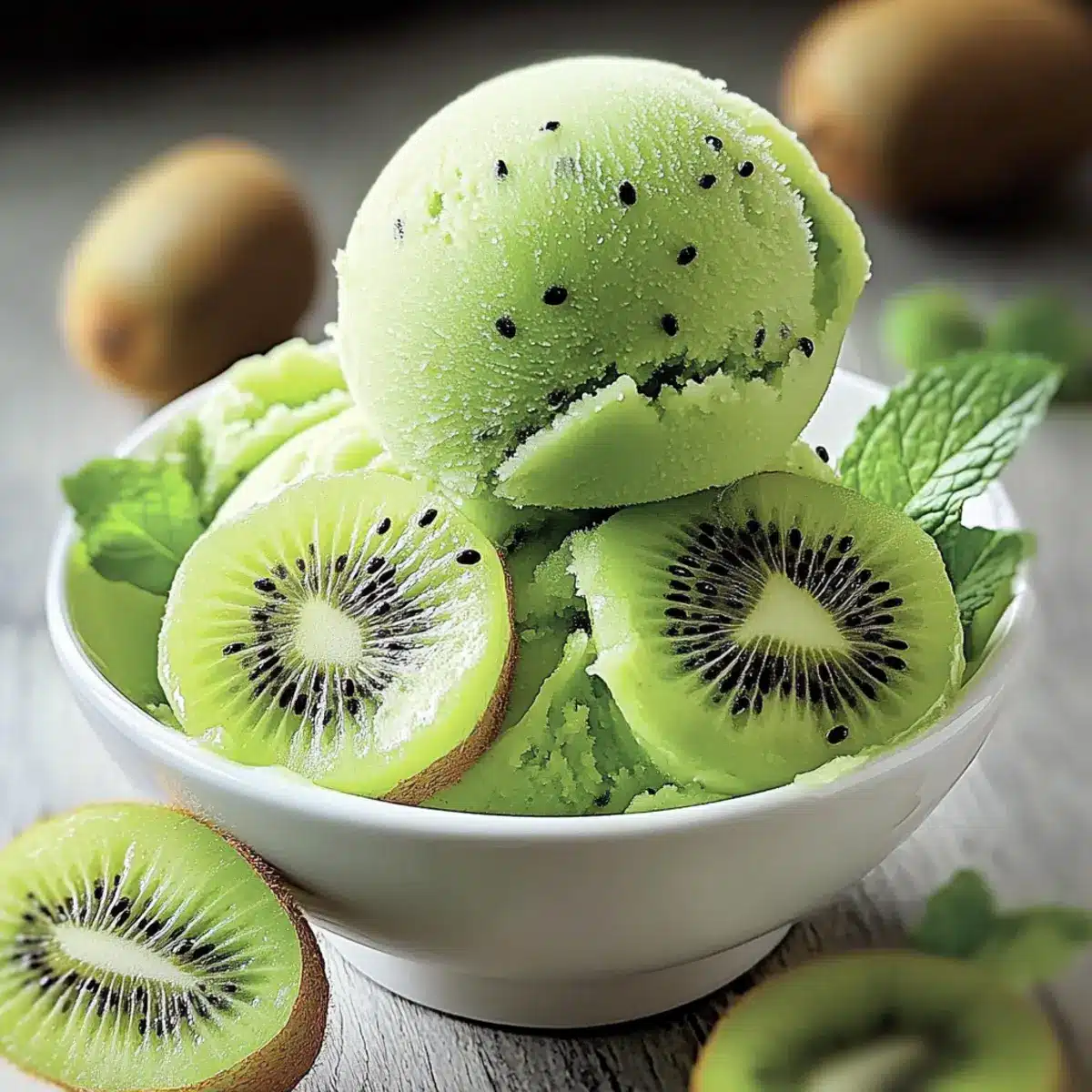 Kiwi Sorbet
