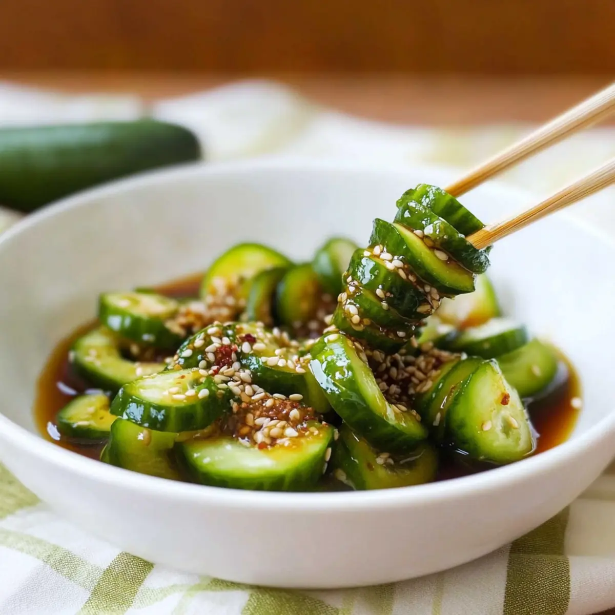 Delightful Asian Cucumber Salad: Refreshing & Easy Recipe