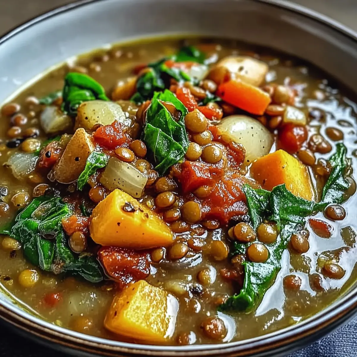 Comforting Little Sprout Green Lentil Stew for Cozy Nights