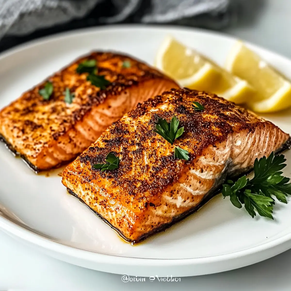 Air Fryer Salmon