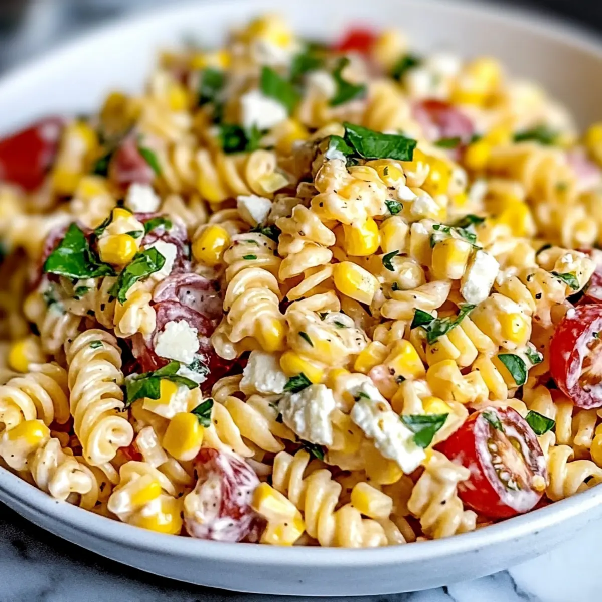 Street Corn Pasta Salad