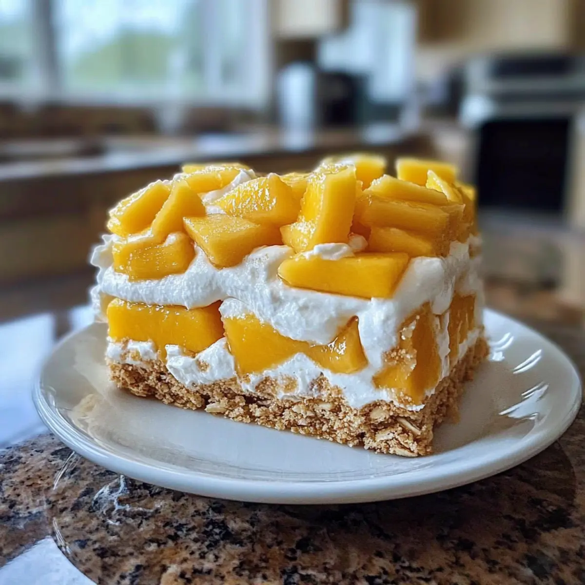 No-Bake Mango Float
