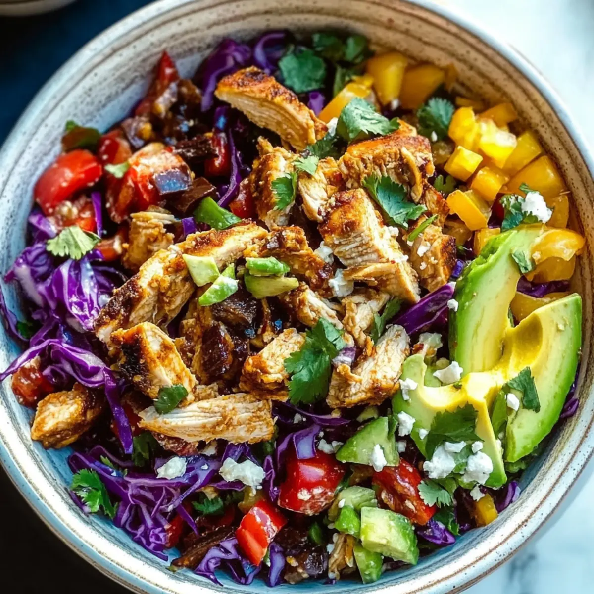 Chipotle Chicken Chopped Salad for Flavorful Meal Prep Fun