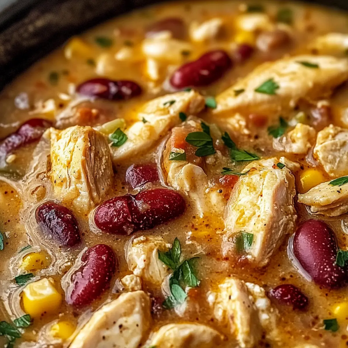 Cajun White Chicken Chili