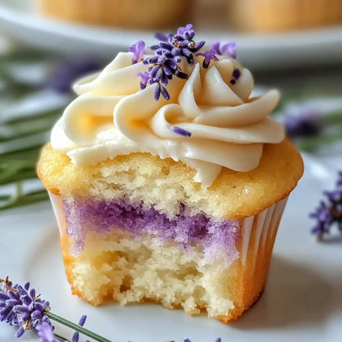 Lavender Honey Cupcakes