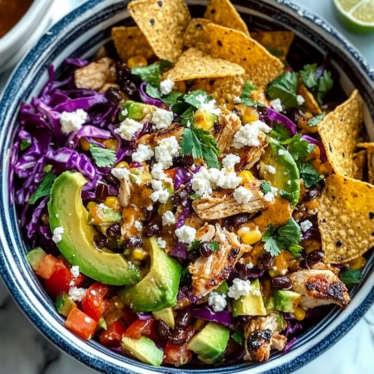Chipotle Chicken Chopped Salad