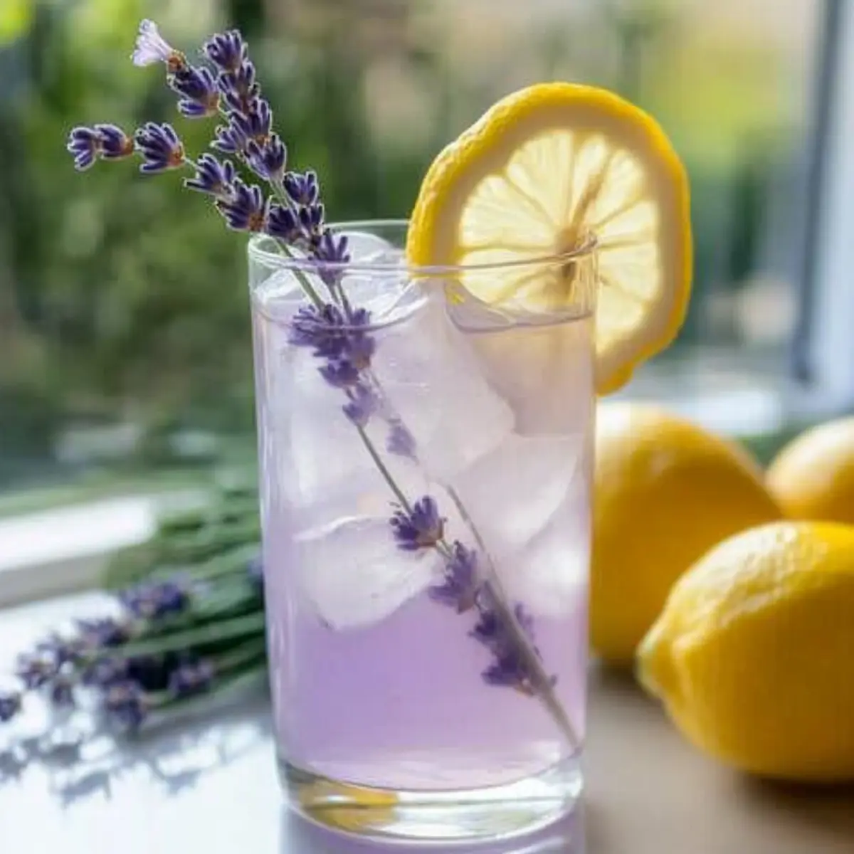 Lavender Lemonade Refresher