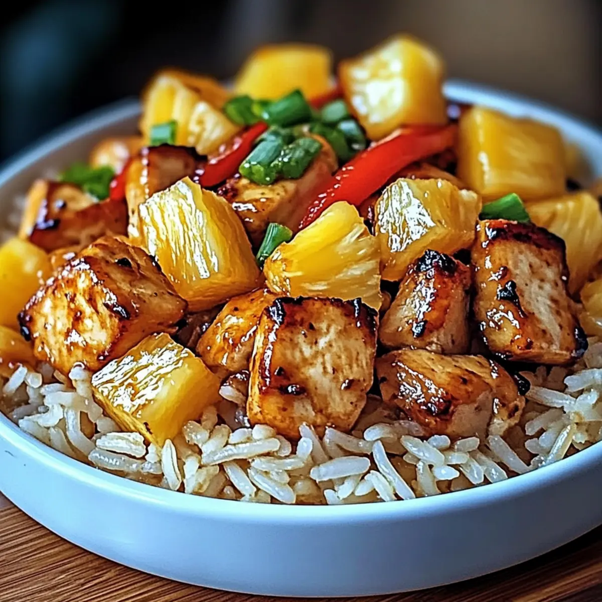 Pineapple Chicken Rice
