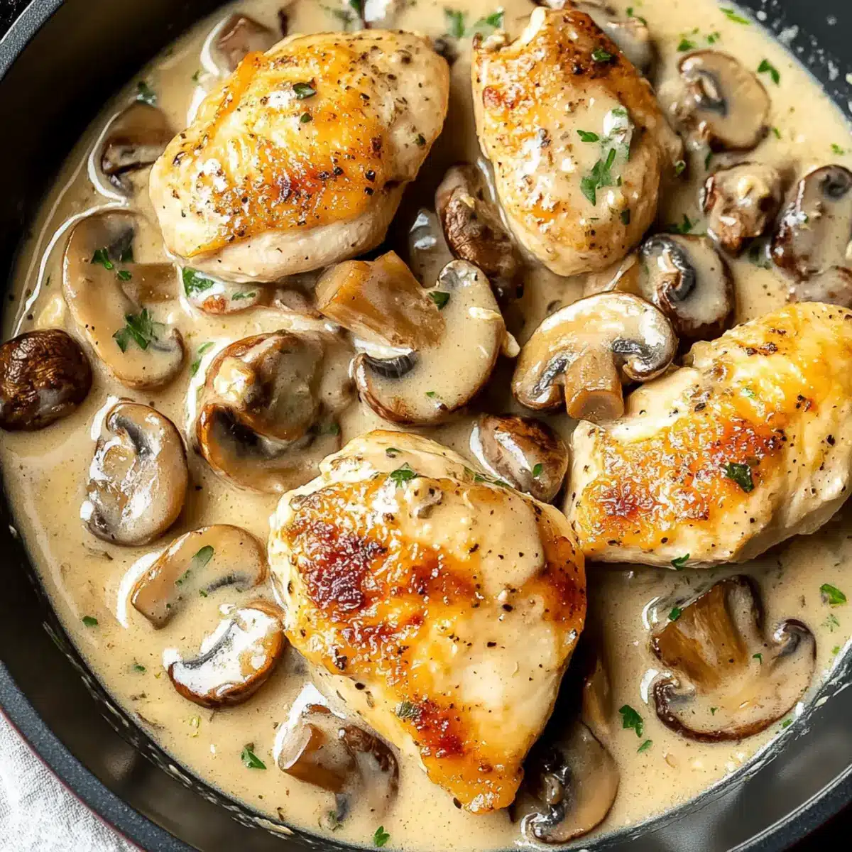Creamy Mushroom Chicken