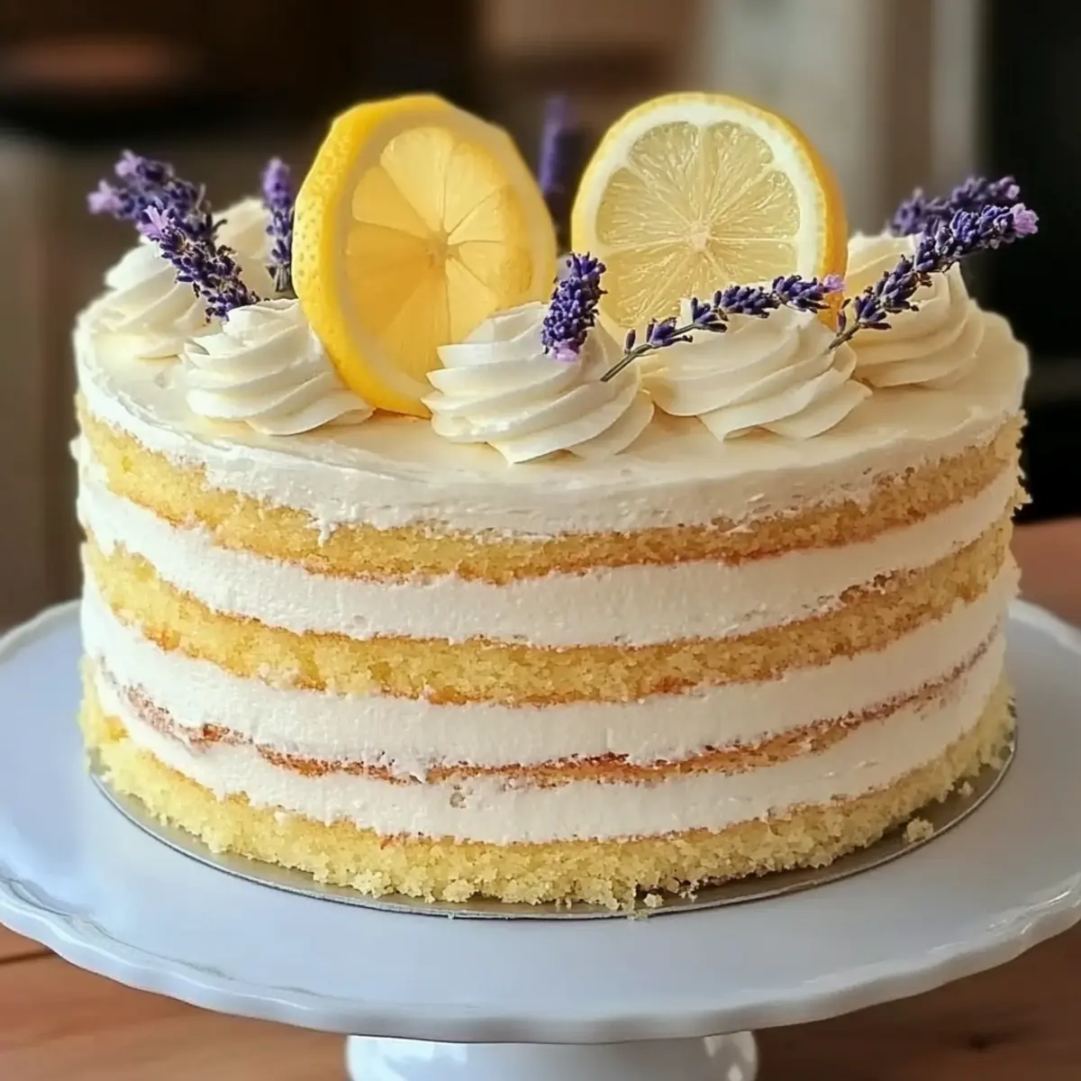 Lemon Lavender Cake