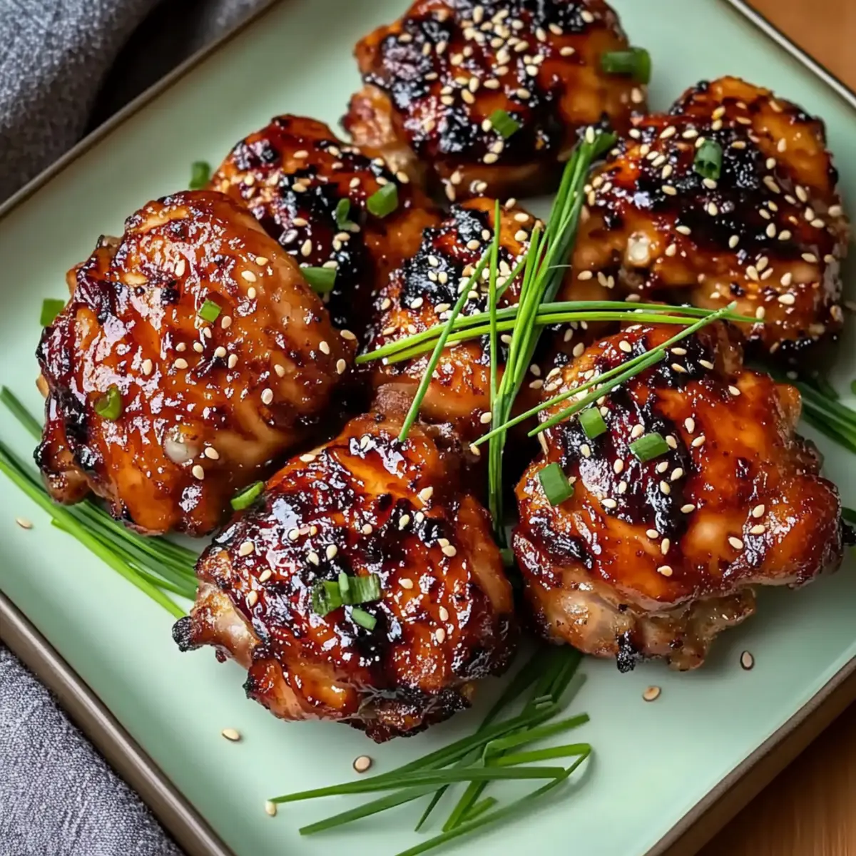 Japanese BBQ Chicken Thighs