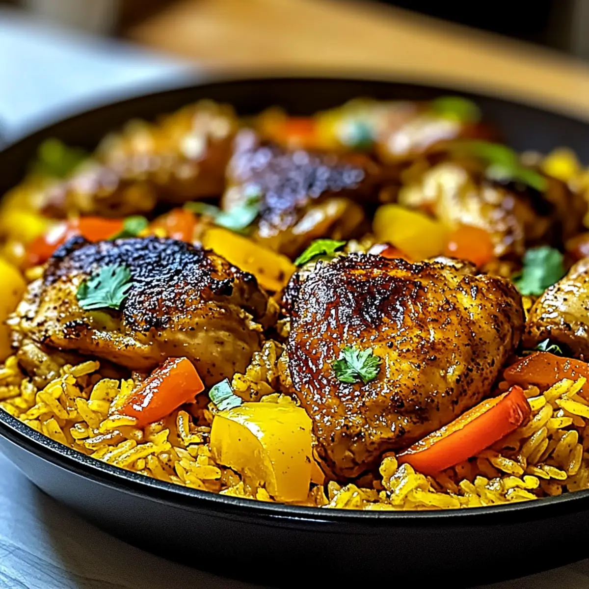 Caribbean Chicken and Rice